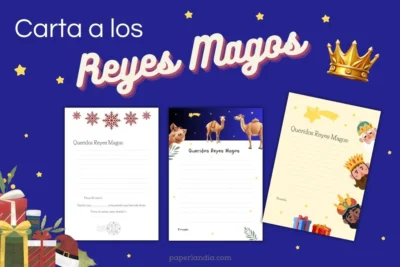 distintos modelos de cartas para los reyes magos